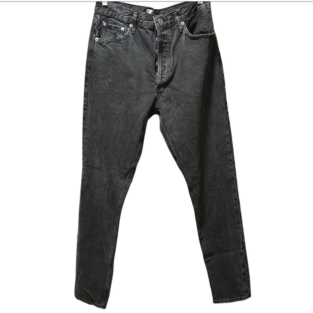 EUC Agolde Jamie Woman’s Charcoal Skinny Jeans